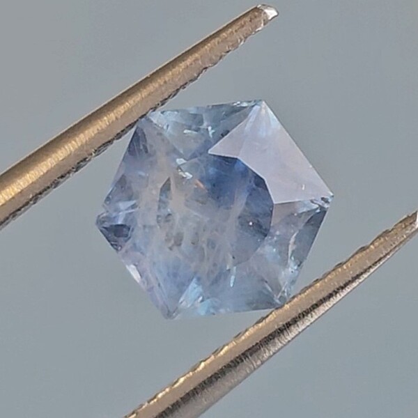 1.78ct Hexagon Step Cut Sapphire