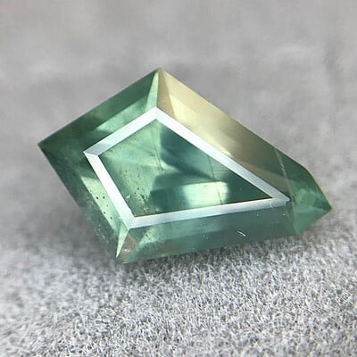 2.24ct Kite Step Cut Sapphire