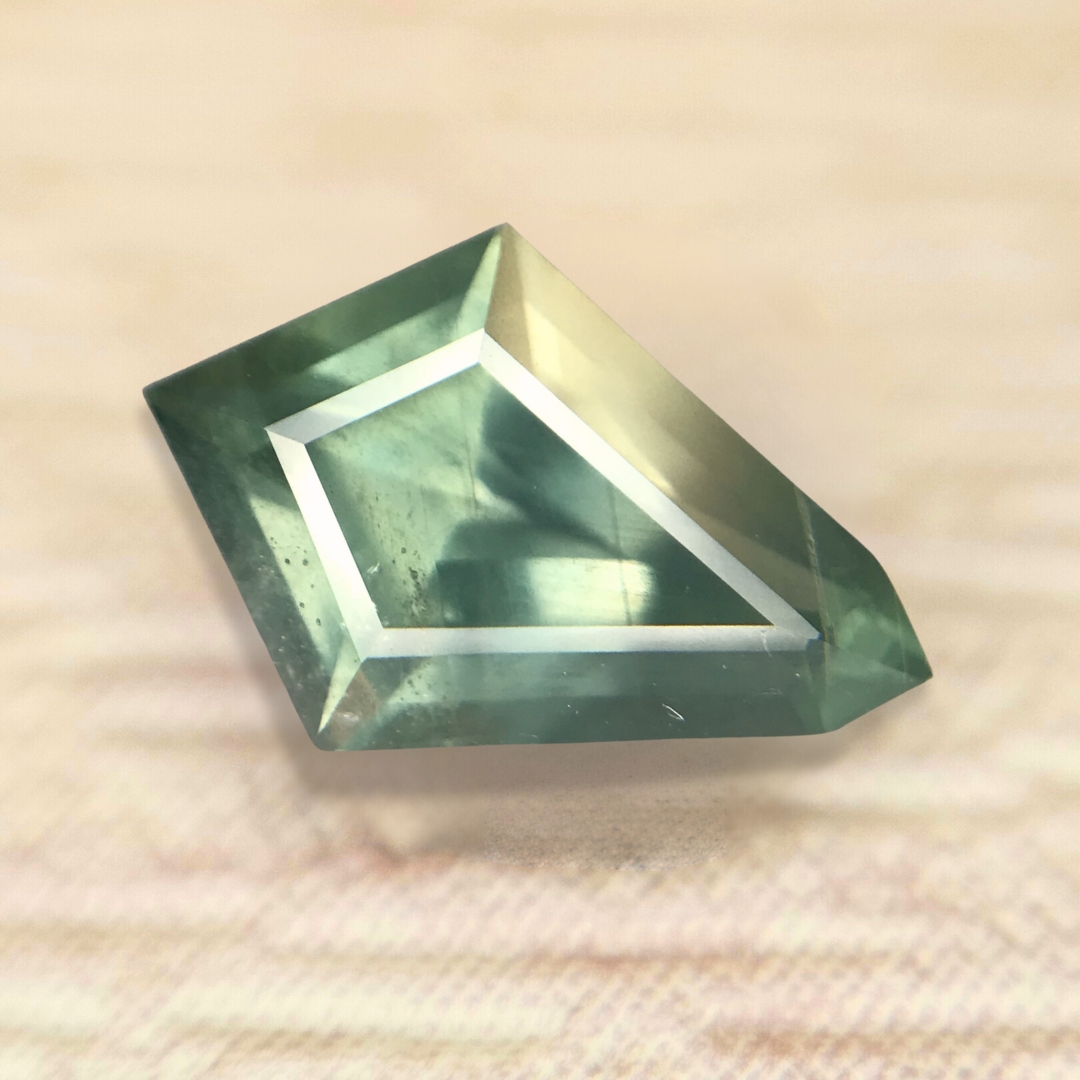 2.24ct Kite Step Cut Sapphire