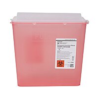 McKesson Prevent® Sharps Container 1.25 Gallon, Horizontal Entry (MPN 2262)