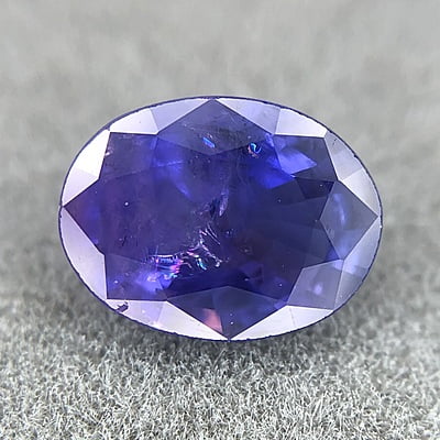 0.92ct Oval Mixed Cut Sapphire