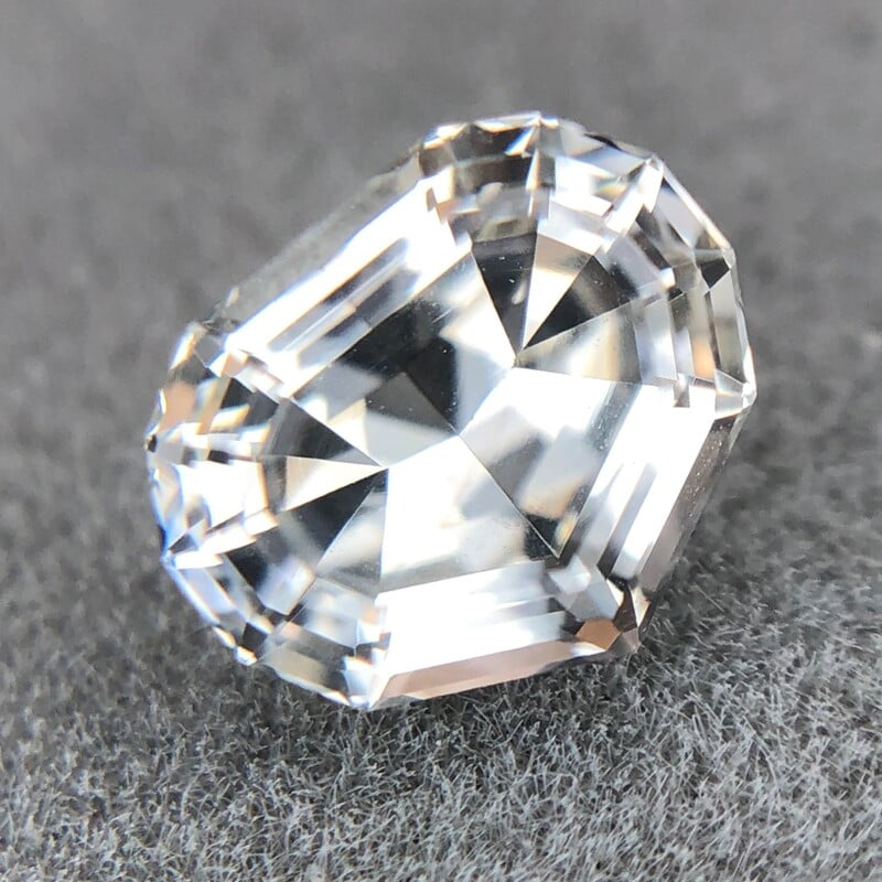 1.12ct Fancy Step Cut Sapphire