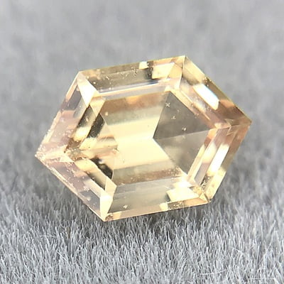 0.45ct Hexagon Step Cut Sapphire