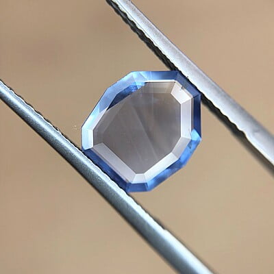 1.66ct Fancy Step Cut Sapphire