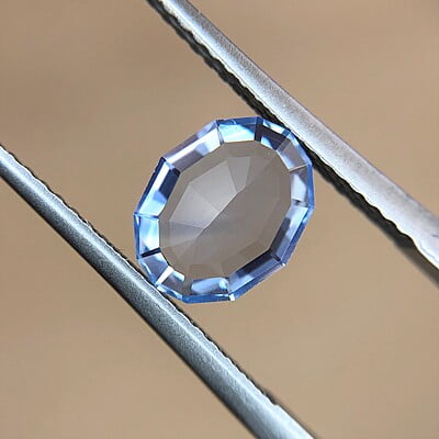 1.24ct Fancy Step Cut Sapphire