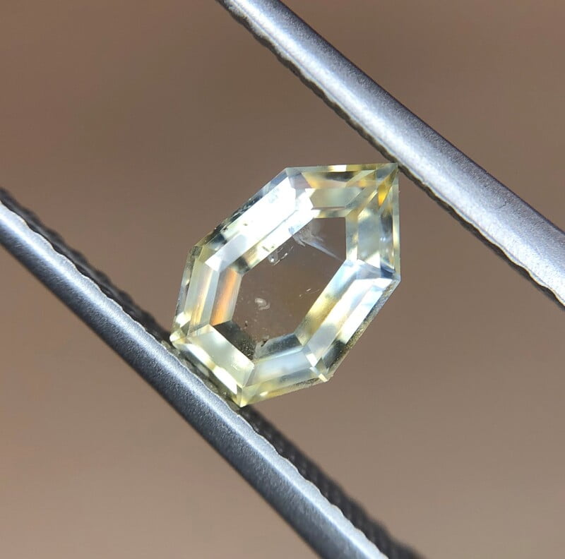 1.03ct Fancy Step Cut Sapphire