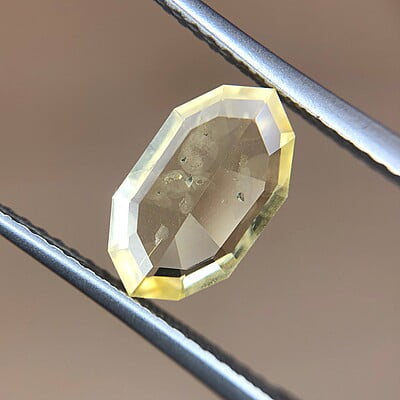 1.38ct Fancy Step Cut Sapphire