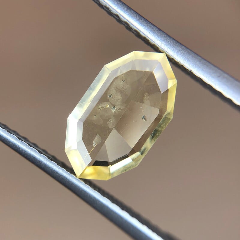 1.38ct Fancy Step Cut Sapphire