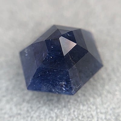 2.21ct Hexagon Step Cut Sapphire