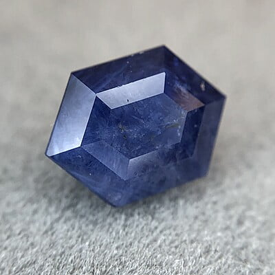 1.92ct Hexagon Step Cut Sapphire