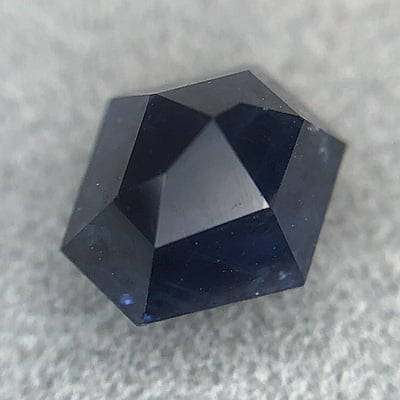 1.18ct Hexagon Step Cut Sapphire