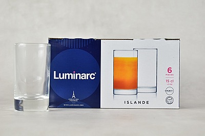 ISLANDE 15CL طقم كاسات عصير لومينارك 6 كاسات ISLANDE 15CL طقم كاسات عصير لومينارك 6 كاسات