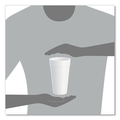 Dart Foam Cup 20 oz DCC 20J16 20 / 25 cs