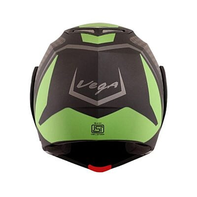 VEGA CRUX DX CHECKS DULL BLACK GREEN C/V (M)