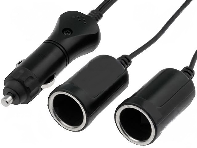 lighter socket extension cord 12V/2x2,5A lighter socket extension cord 12V/2x2,5A