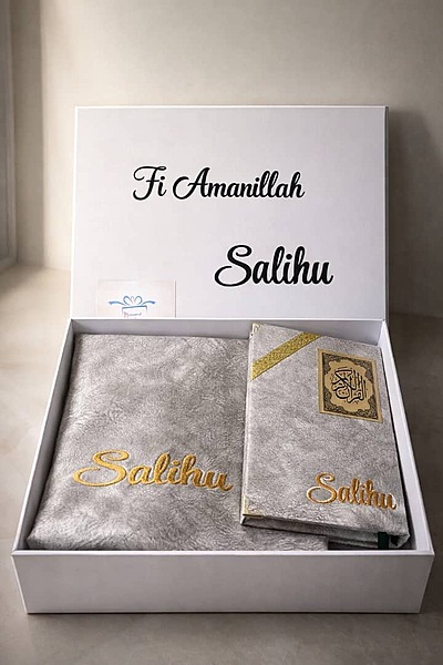 Prayer Mat and Quran set