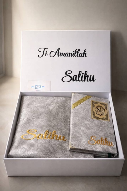 Prayer Mat and Quran set