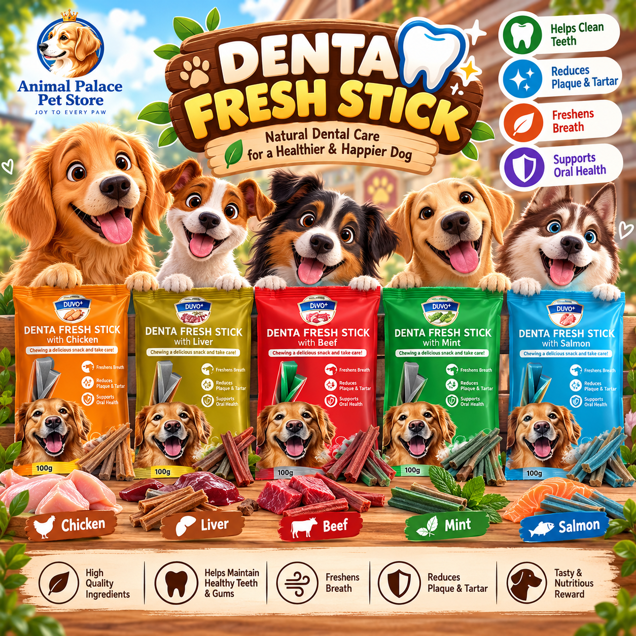 Rich Denta Fresh 4 Sticks