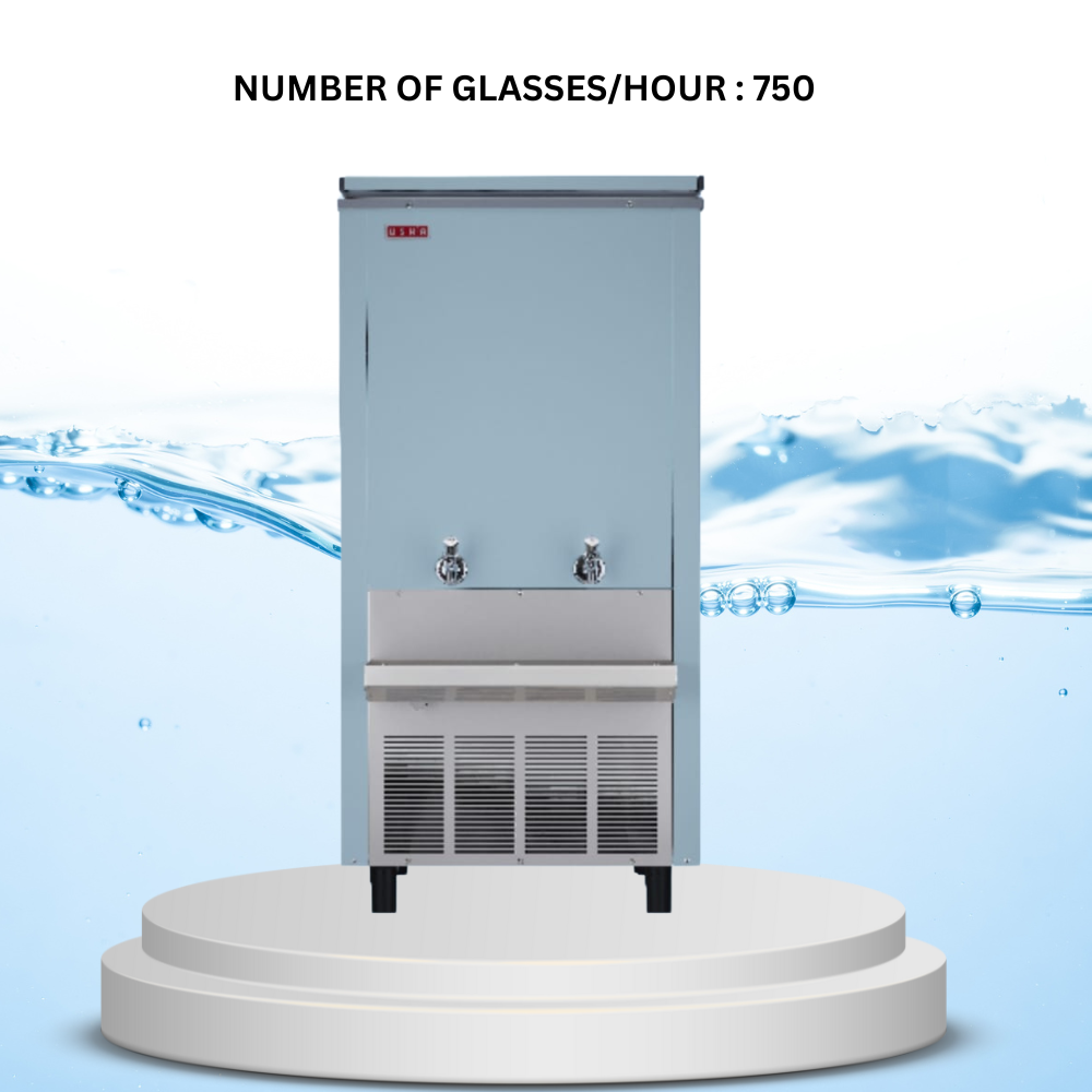 Usha SP150150RC water cooler for large factories and institutions.