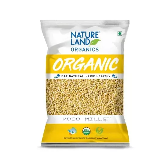 Natureland Organic Kodo Millet 500g.دخن كودو عضوي 500 جرام