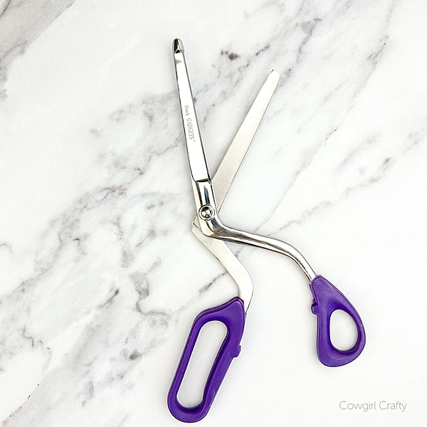 Batting Scissors by Handi Quilter Handi Gadgets 5in blade #HG00413