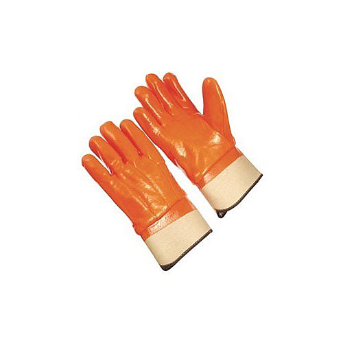 Orange fluorescent coating, band top