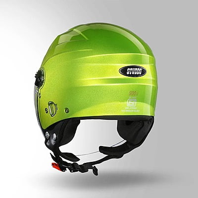 STUDDS RAY SUPER PARROT GREEN  C/V (L)