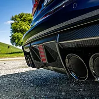 BMW G80 M3 & G82 M4 Carbon Fiber LED Rear Center Diffuser (2021+)