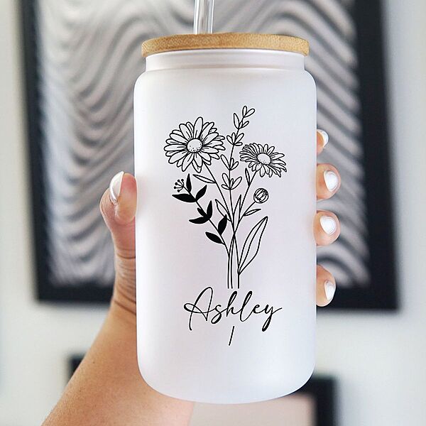 Glass Tumbler Frosted