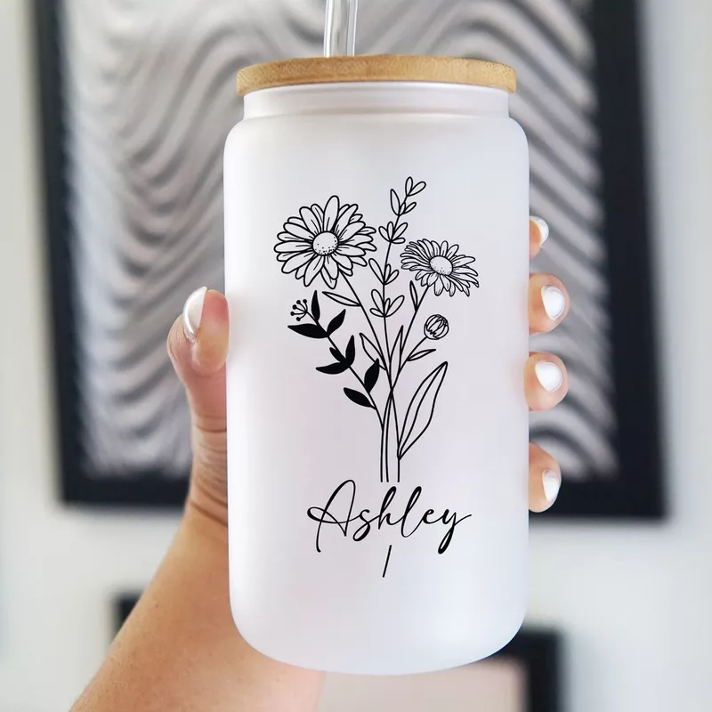 Glass Tumbler Frosted