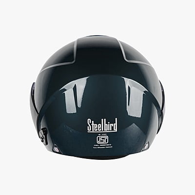 STEELBIRD SBH-5 TRIPLE NINE GLOSSY INDIGO BLUE C/V 580 MM