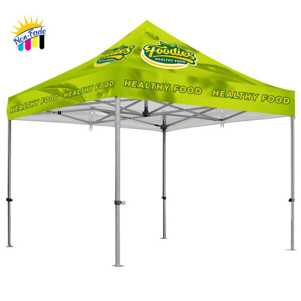 Gazebo 3 x 3m, UV Print, Hexagon Aluminium