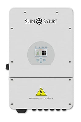 8.0 kW SUNSYNK Hybrid Combo, c/w 2 x  10.0 kWh HUBBLE LITHIUM, Wall Mount Lithium Batteries