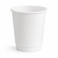 8oz Choice Paper Cup White Double Wall 10/50