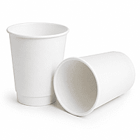 8oz Choice Paper Cup White Double Wall 10/50