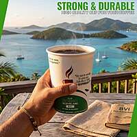 8oz Eco-Island Paper Cup 20/50