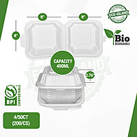 8x8 Eco-Island No Div Trays 4/50