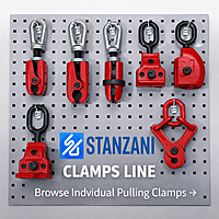 Stanzani 9pc Clamp Board Complete with wall board and clips