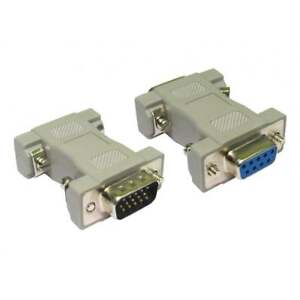 RS232 DB9 9 Pin Female to VGA HD15 15 Pin Male (VGA Adapter) RS232 DB9 9 Pin Female to VGA HD15 15 Pin Male (VGA Adapter)