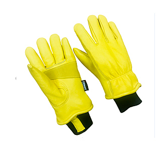 Goatskin with 100G 3M lined,Black knited wrist