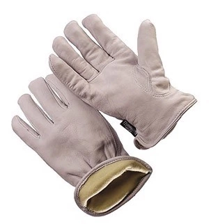 Prem. grain goatskin driver, keystone thumb, 100 gram thinsulate lined