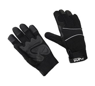 Black synthetic High-Vis back,EVA padding,120g lining