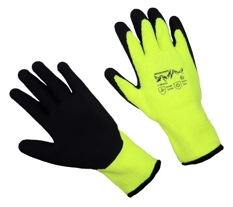 7G Lime Green Acrylic Liner,Latex Foamed Palm Coating