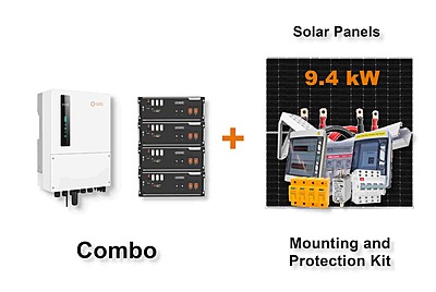 6.0 kW SOLIS S6 Hybrid - PYLONTECH Combo, c/w 4x 3.5 kWh Lithium Batteries
