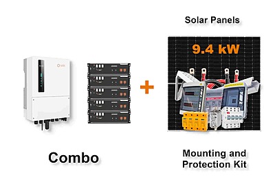 6.0 kW SOLIS S6 Hybrid - PYLONTECH Combo, c/w 5x 3.5 kWh Lithium Batteries