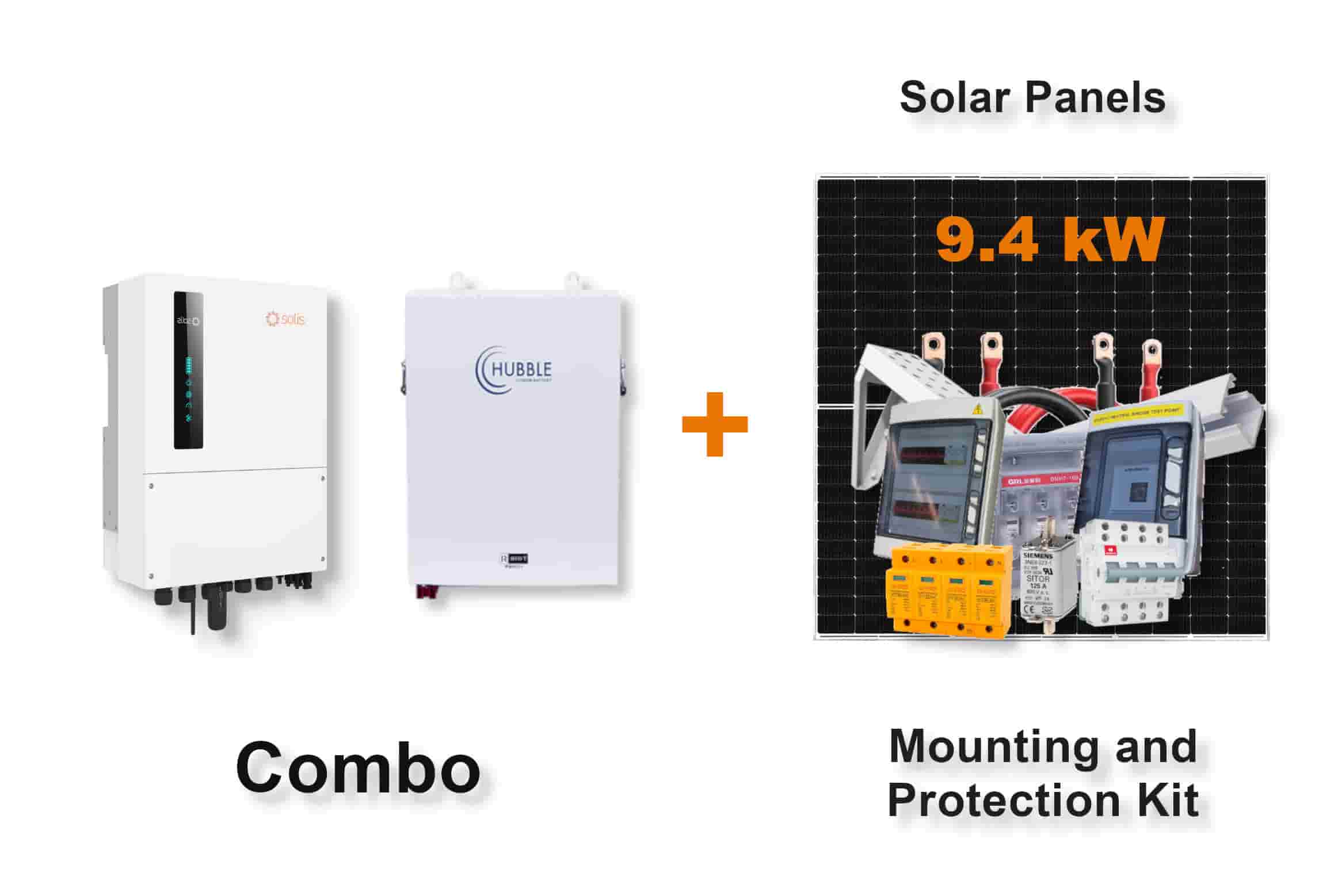 6.0 kW SOLIS S6 Hybrid - HUBBLE Combo, c/w 5.5 kWh Lithium Battery 6.0 kW SOLIS S6 Hybrid - HUBBLE Combo, c/w 5.5 kWh Lithium Battery