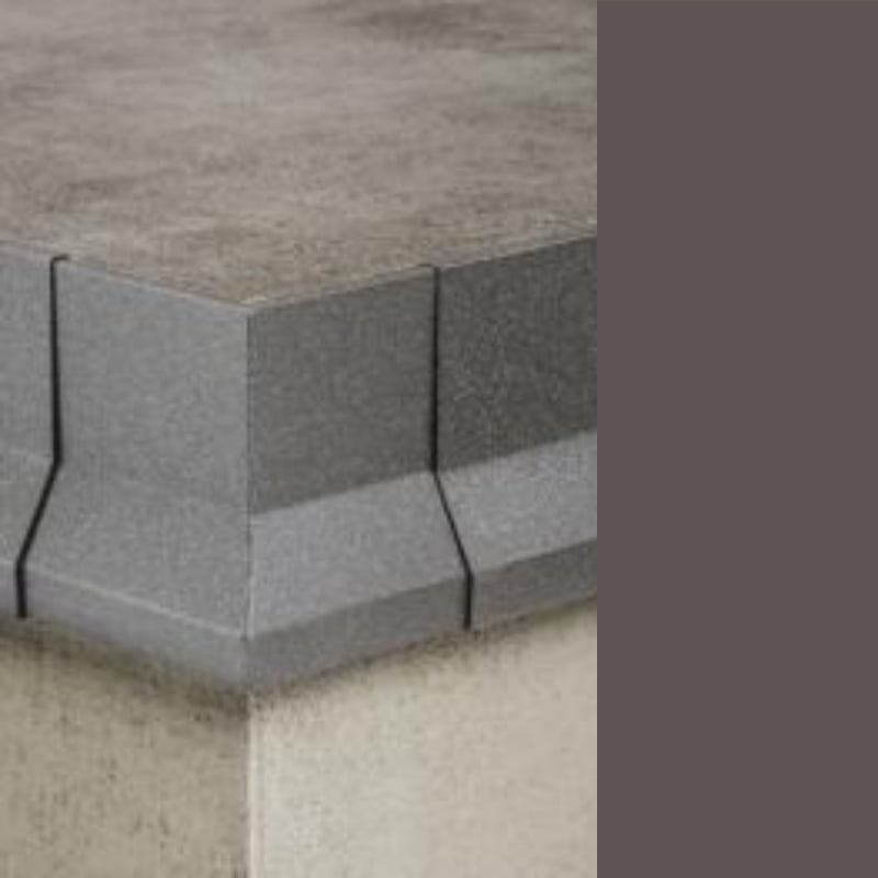 Colt ext. profil terasa picurator PROFILPAS, 87879 CPCV/75/10/E COLOUR-COATED ALUMINIUM ANCIENT GREY