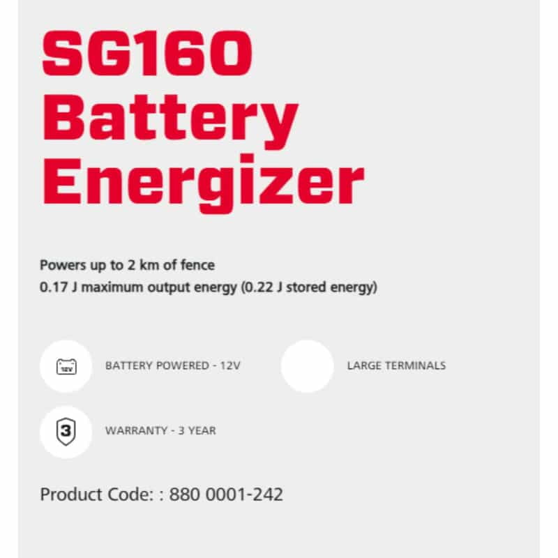 Battery Energizer 9V SG160