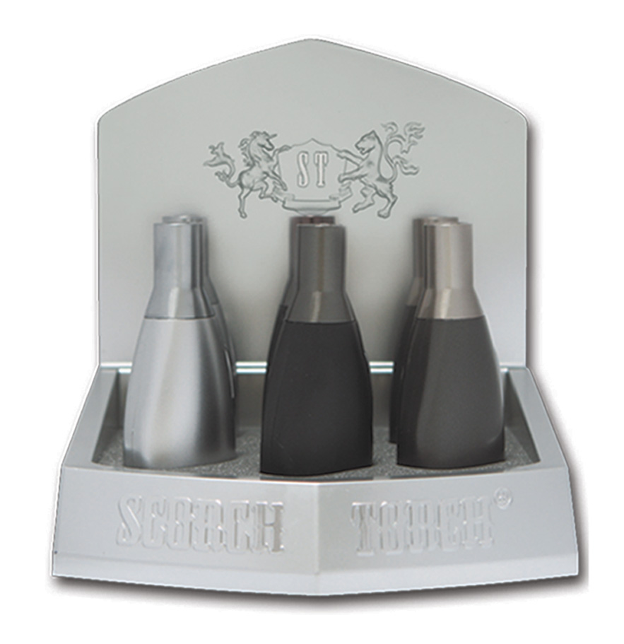 Scorch - Single Torch Easy Grip Straight Metal Soldering Torch (61312)