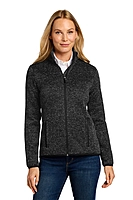 Port Authority® Women's Sweater Fleece Jacket - L232